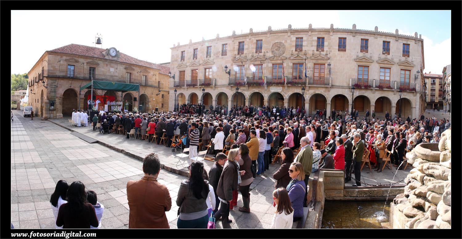 foto de la abertura de la mision diocesana